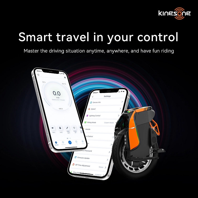 Plná kontrola přes mobilní aplikaci